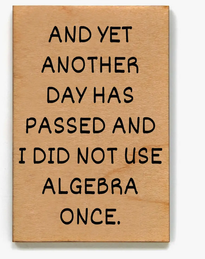 WOOD MAGNET