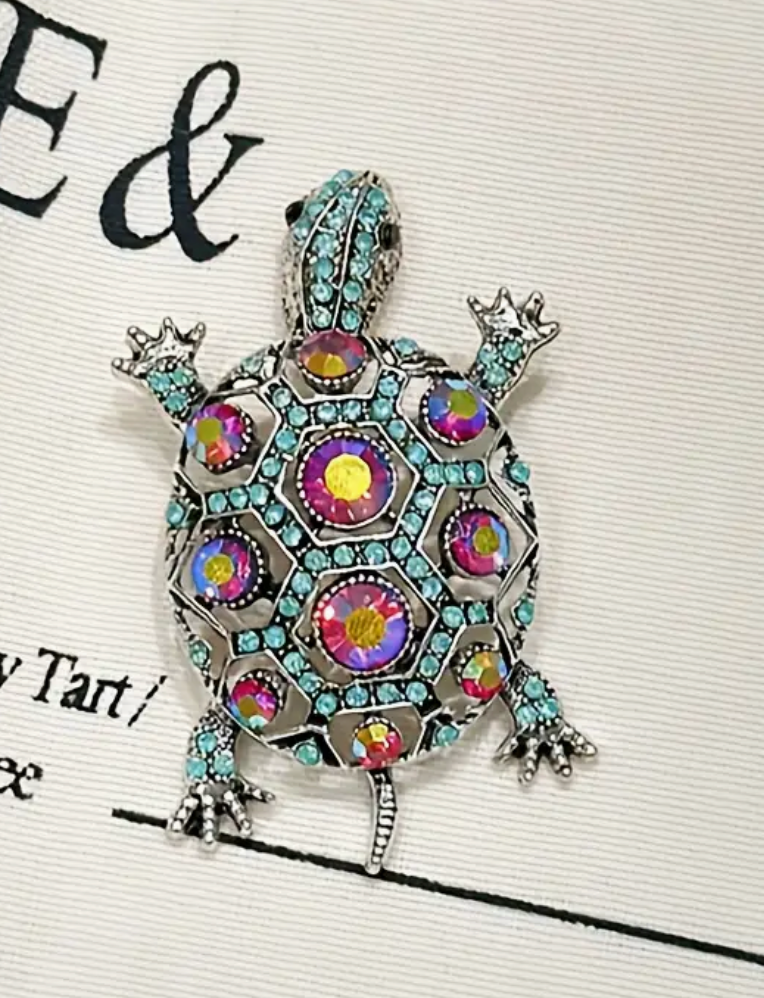 TURTLE BROOCH