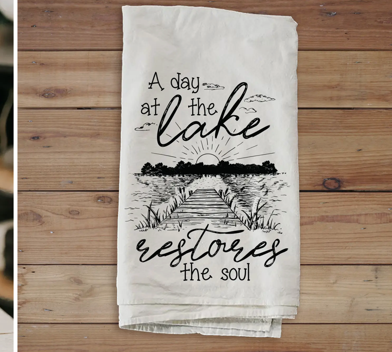 A DAY LAKE RESTORES