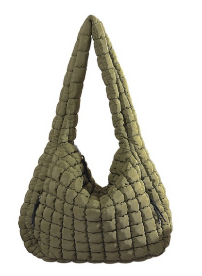 OVRSZD QUILTED CARRYALL BAG