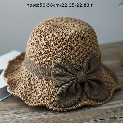 WOVEN BUCKET HAT