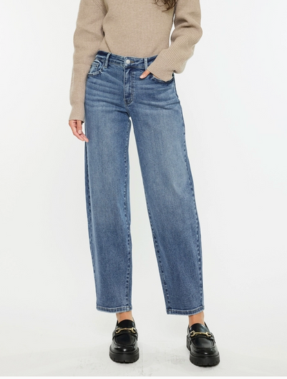 HR BARREL FIT JEANS
