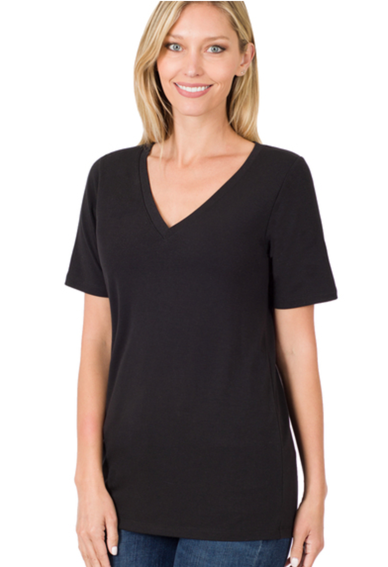 TRIBLEND VNK S/SLV TEE