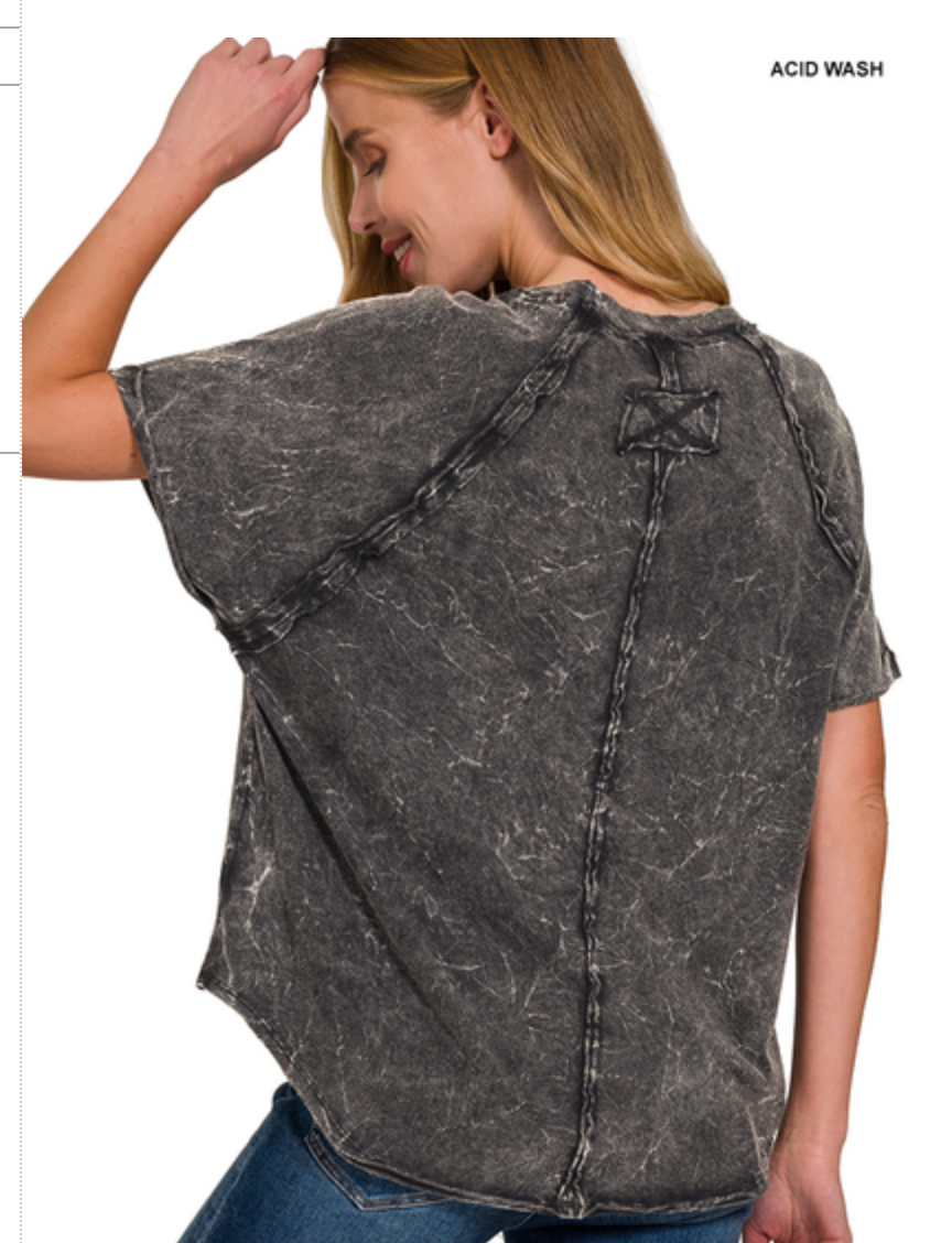 COTTON CRINKLE WSHD RGLN SLV
