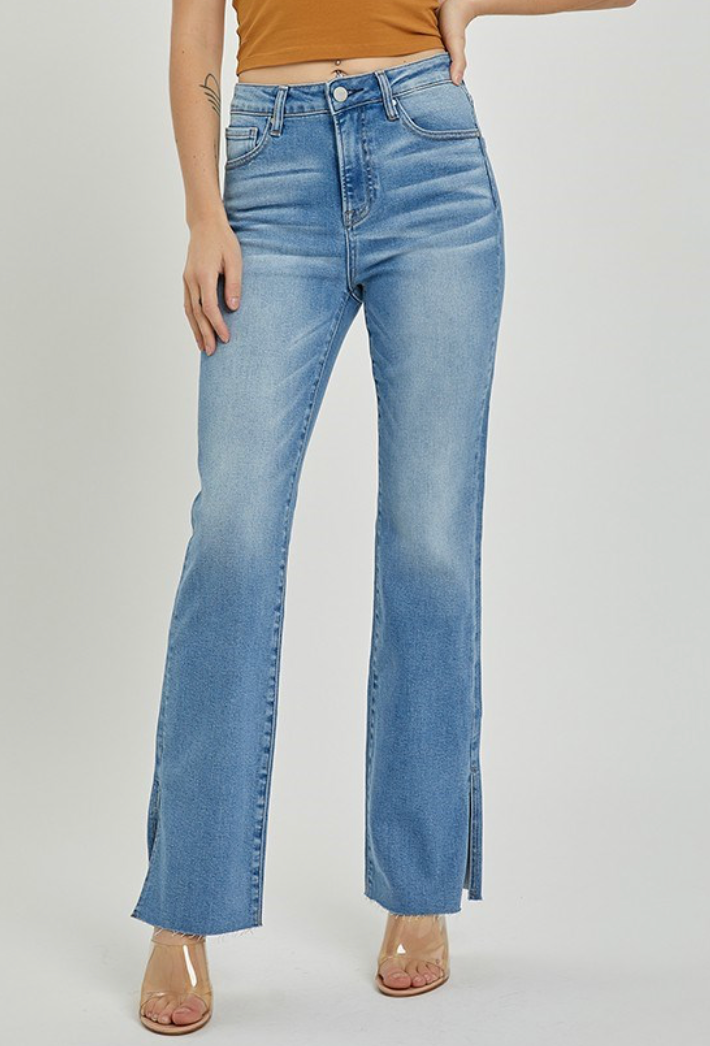 HR RAW CUT HEM BOOTCUT