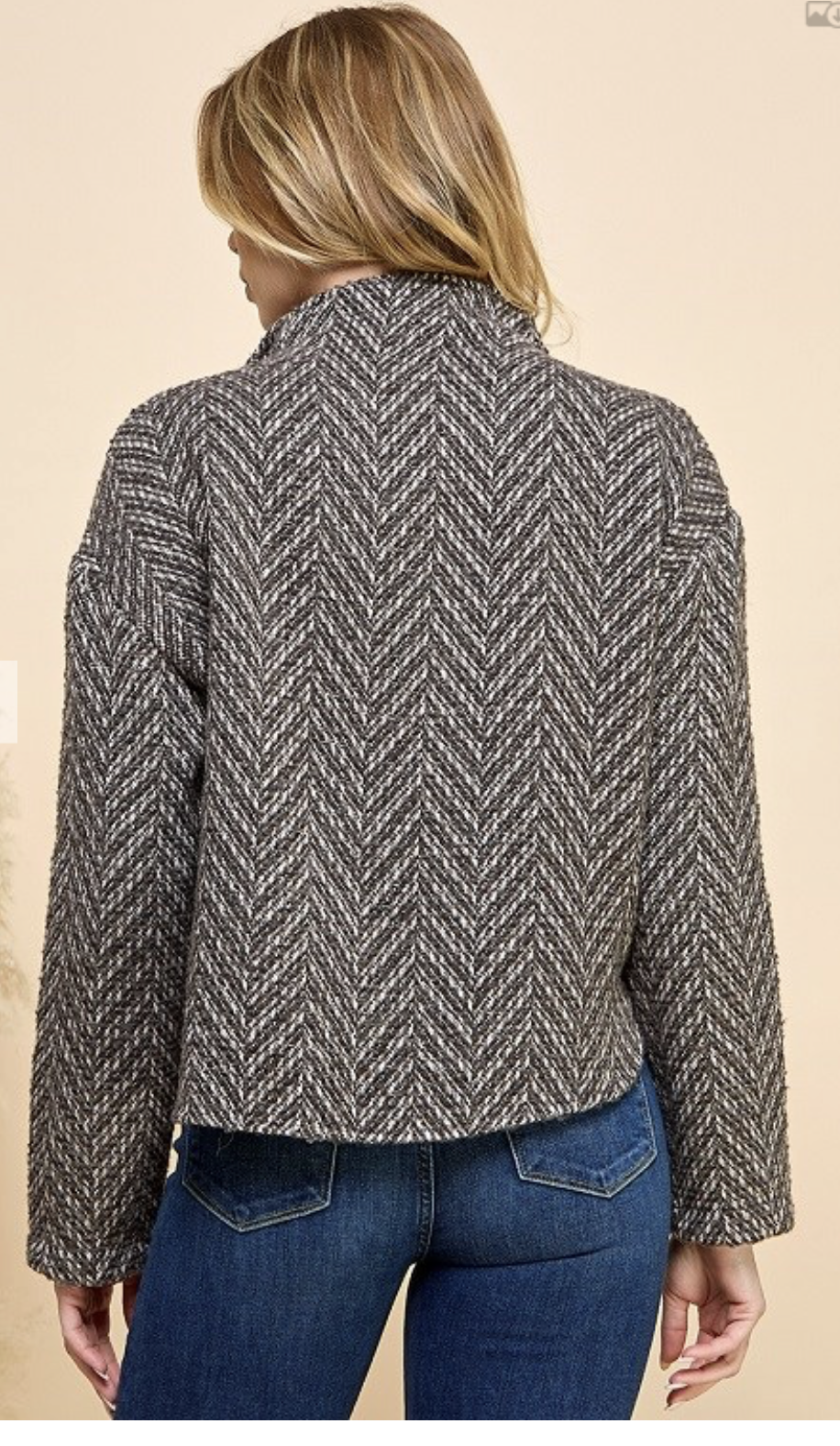 FRONT ZIPPER JACKET