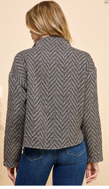 FRONT ZIPPER JACKET