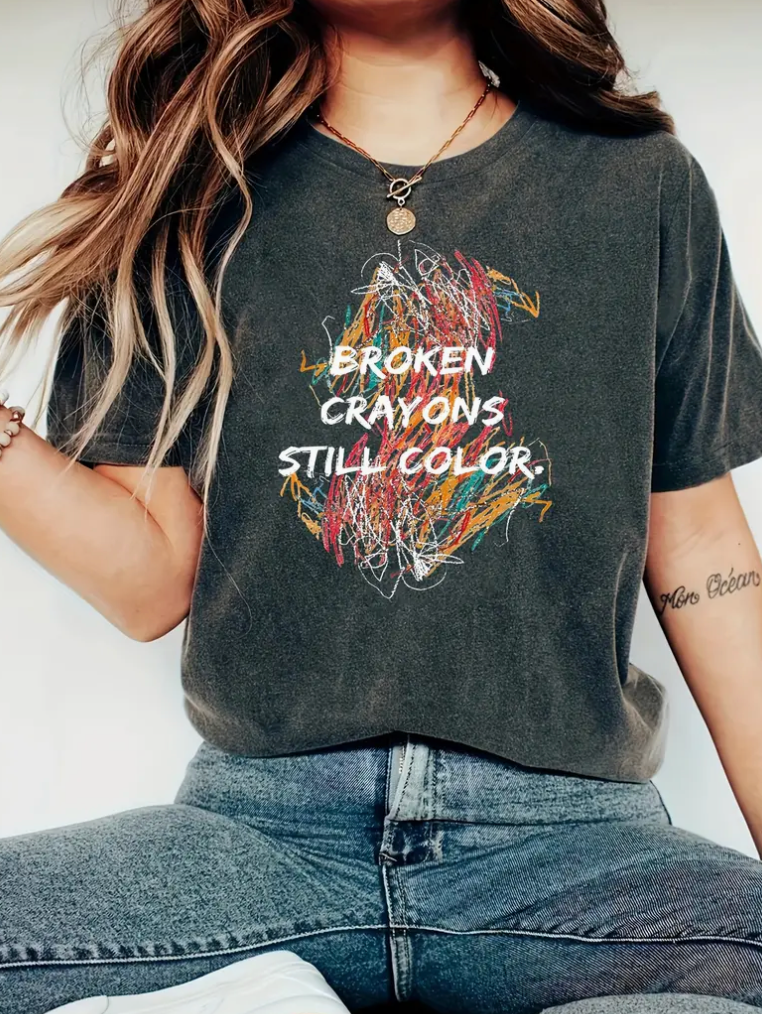 BROKEN CRAYONS TEE