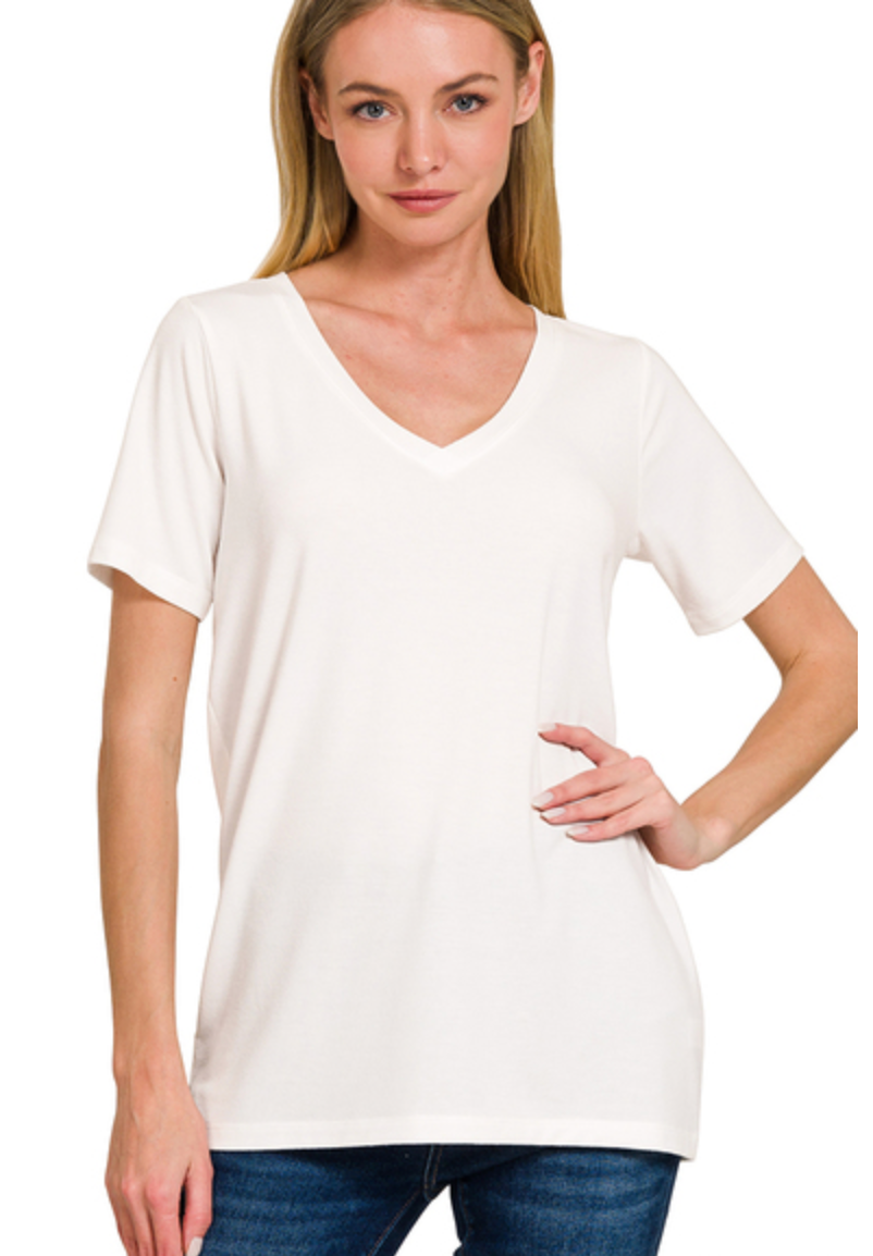 TRIBLEND VNK S/SLV TEE