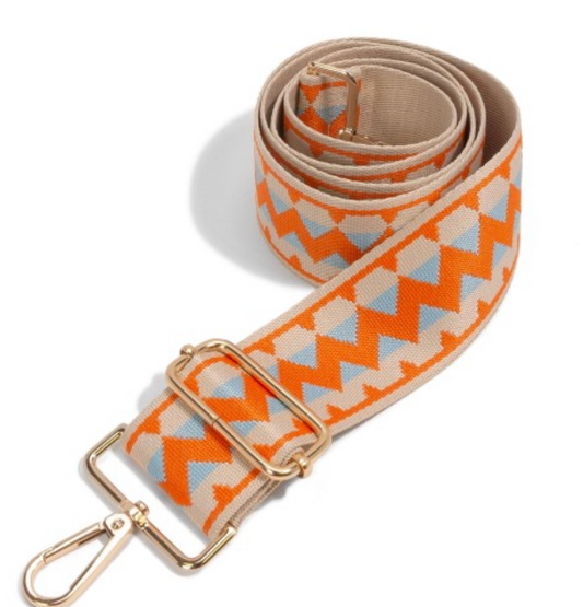 AZTEC CANVAS GUITAR STRAP