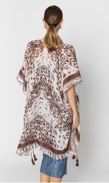 ANIMAL PRINT TASSEL