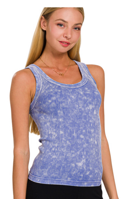 RIBBED WSHD 2WAY TANK