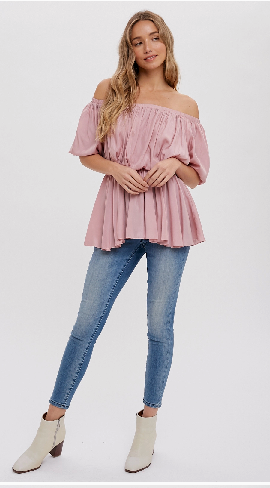 PEPLUM OFF THE SHOULDER