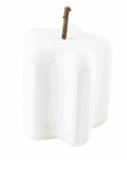 WHITE PUMPKIN DÉCOR