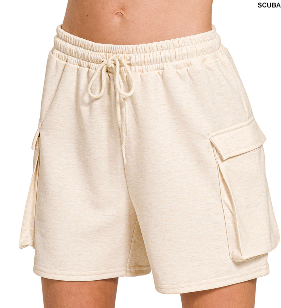 SCUBA THIGH POCKET SHORTS