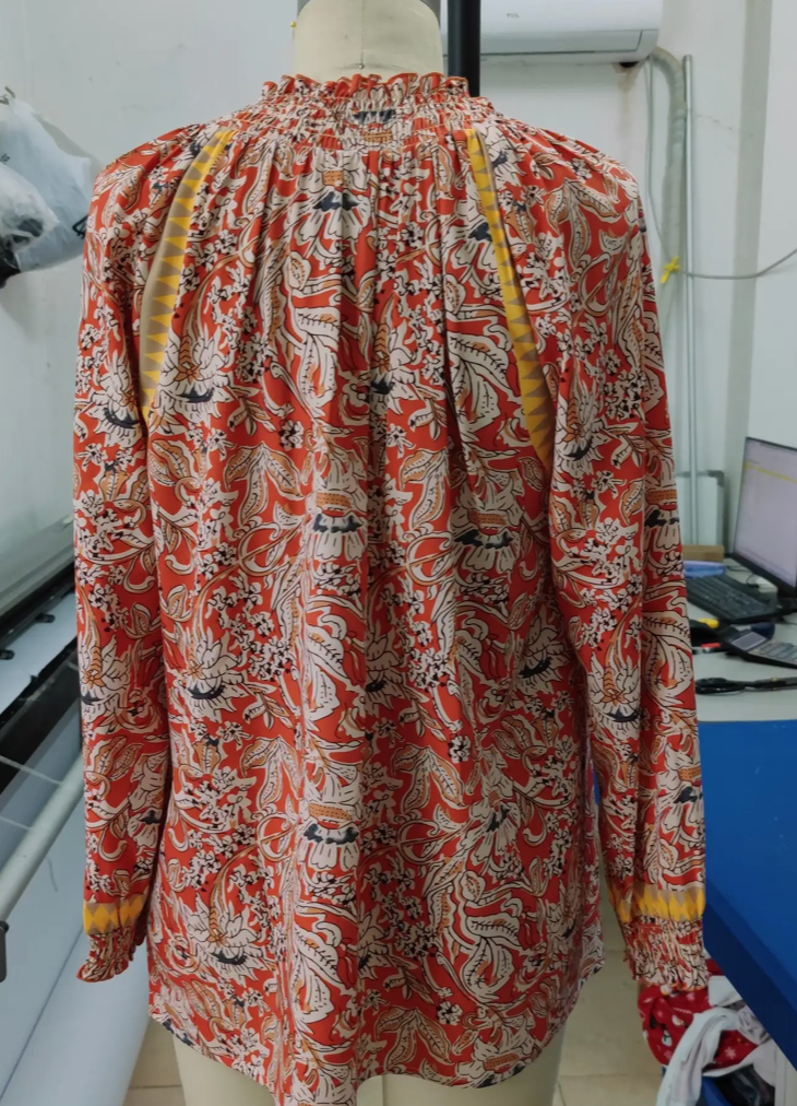 BOHO FLARE SLV FLORAL