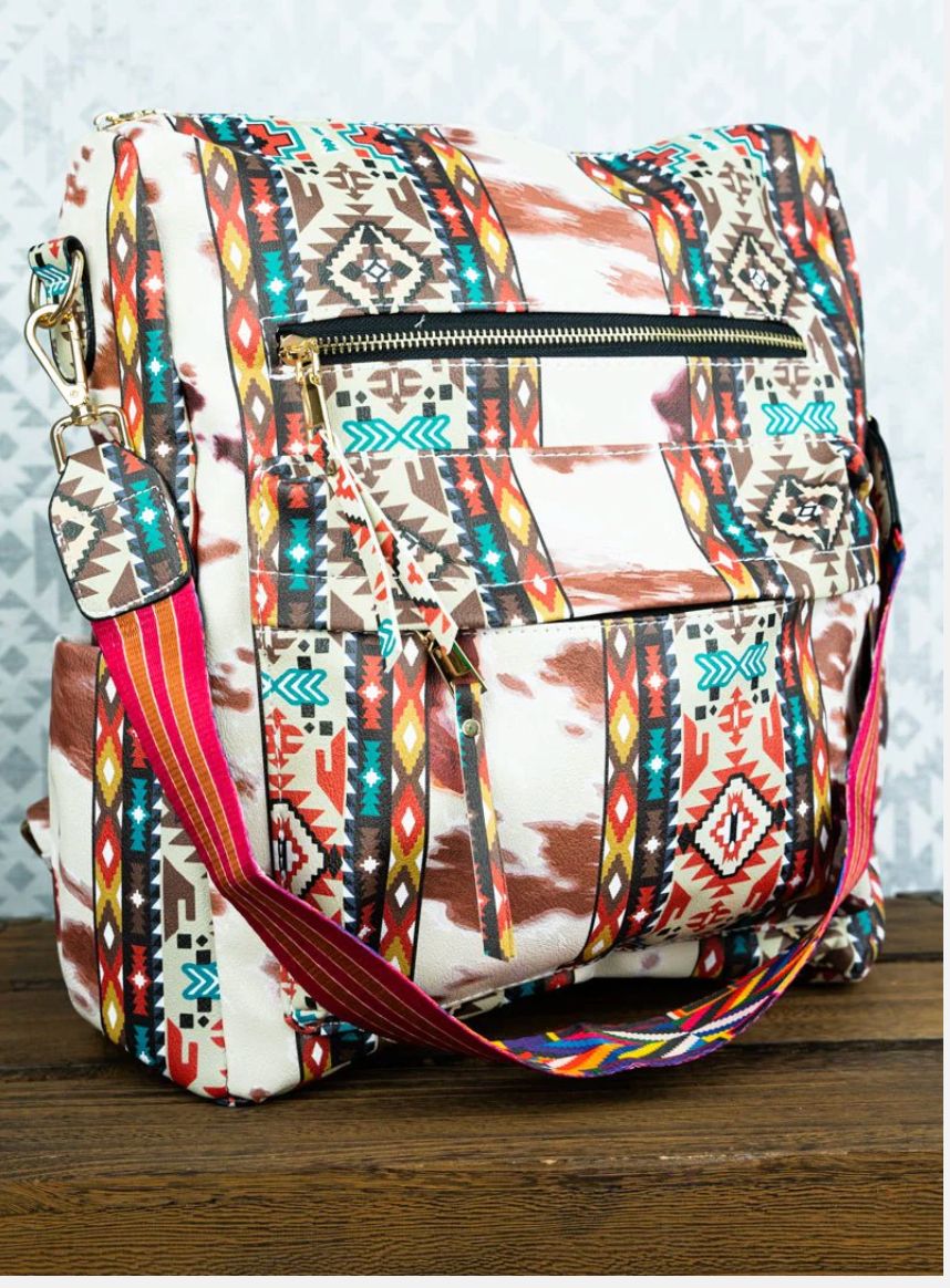 WESTERN FX LTHR BACKPACK