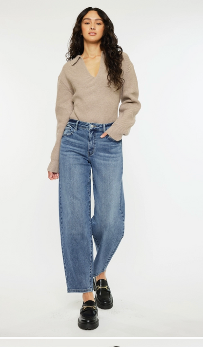 HR BARREL FIT JEANS