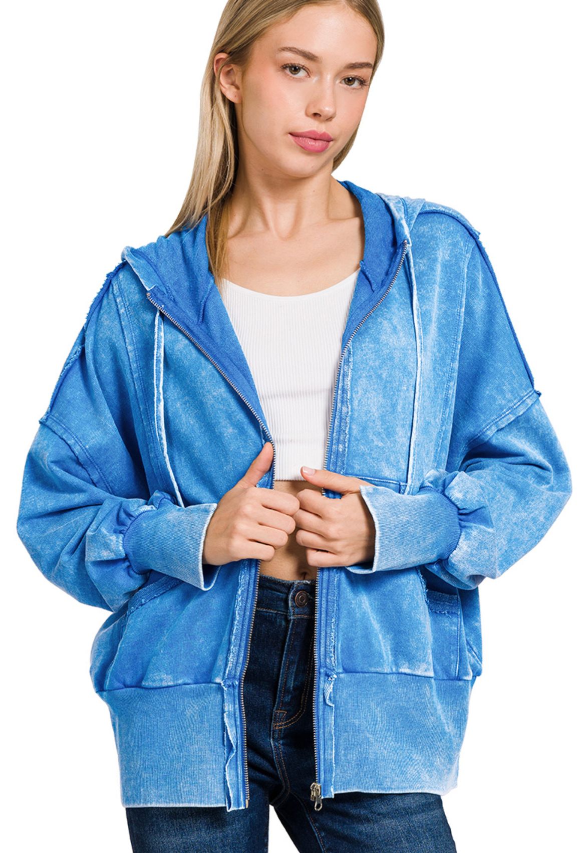 ACID WASH HOODIE