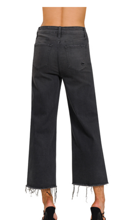 HR CROPPED DENIM PANT
