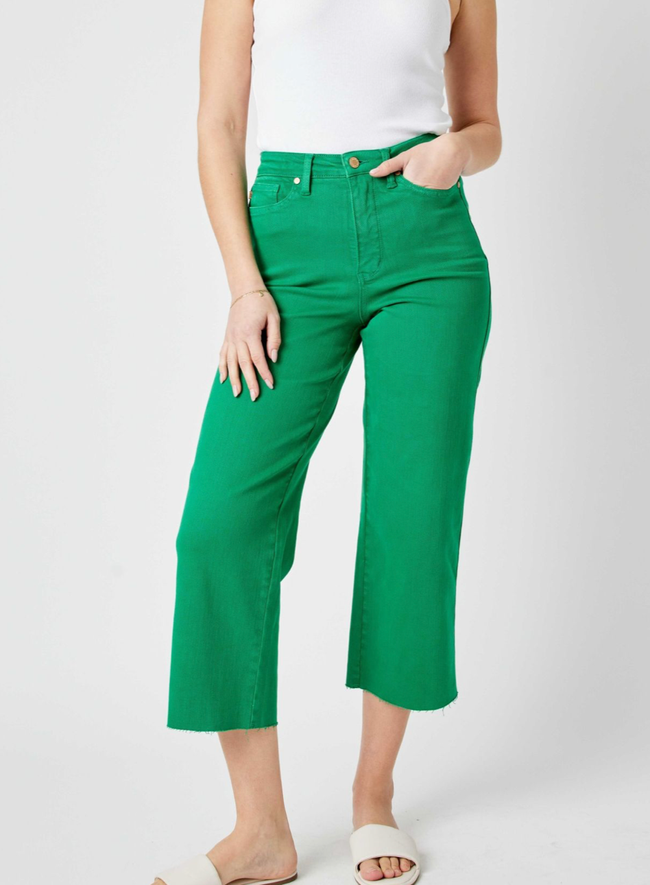 HR TUMMY CONTR CROP WIDELEG