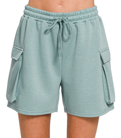 SCUBA THIGH POCKET SHORTS