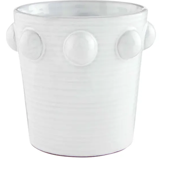 TOP ROW BEADED POT