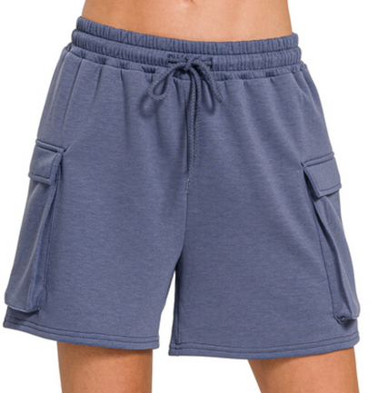 SCUBA THIGH POCKET SHORTS