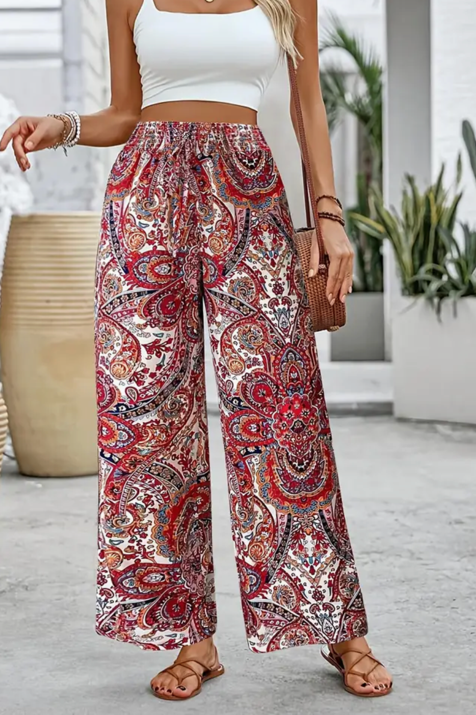 BOHO WIDELEG PANTS