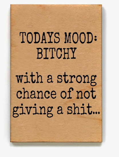 WOOD MAGNET