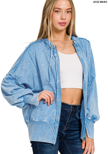 ACID WASH HOODIE