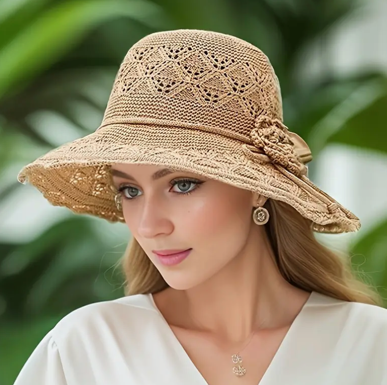 WIDE BRIM BUCKET HAT